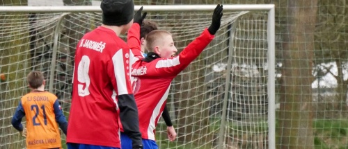 KP SZ U15 FK Jaroměř - TJ Sokol Malšova Lhota, 2.4.2023, foto: Václav Mlejnek